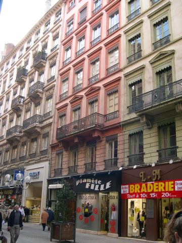  façades multicolores